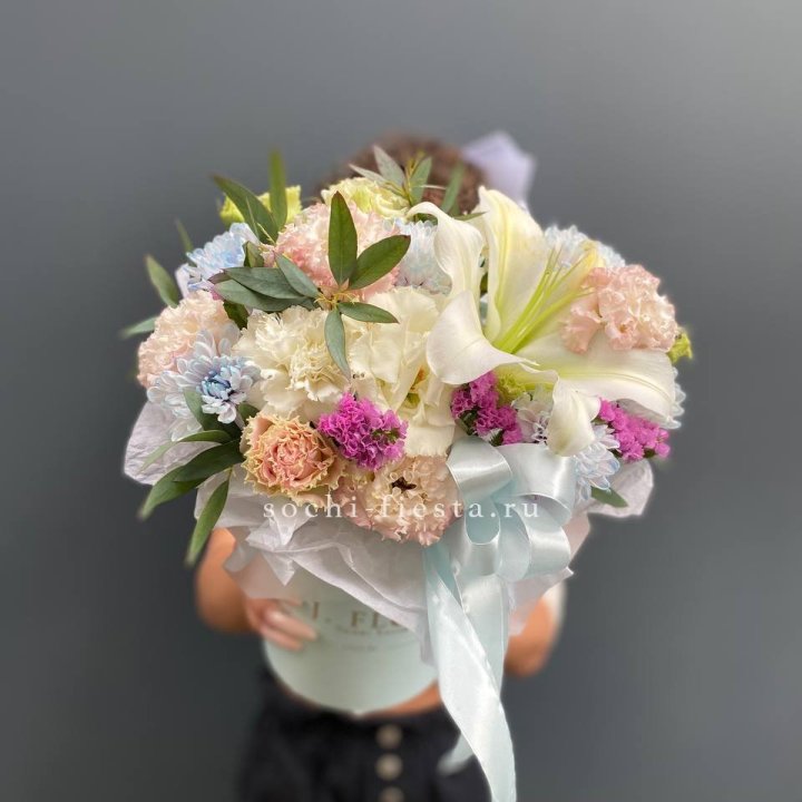 Дизайнерский цилиндр "Лилия" в Якутске