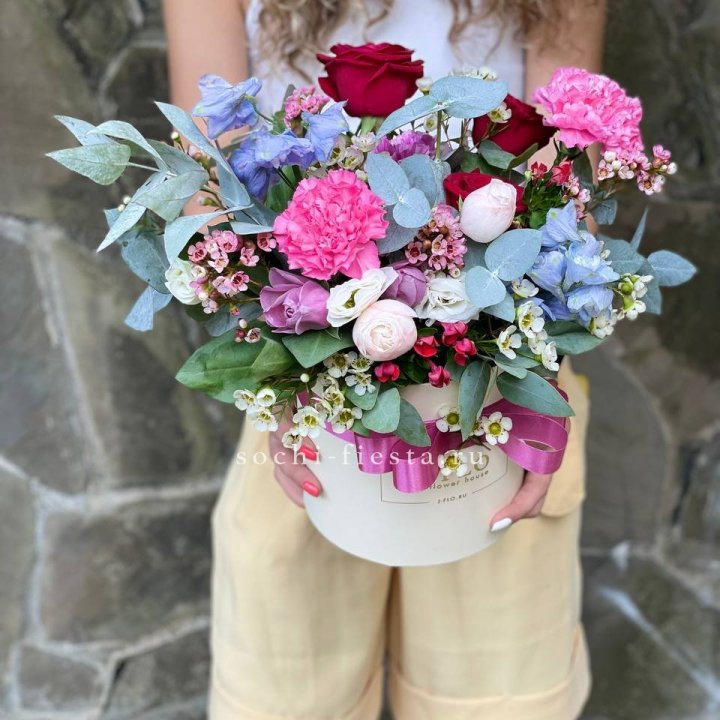 Цветочный бокс №4 в Якутске