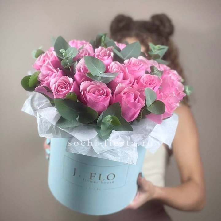 Бокс 27 роз в Якутске