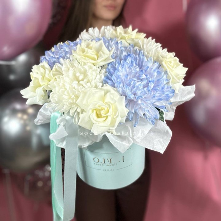 Коробка с цветами "Вольта" в Якутске