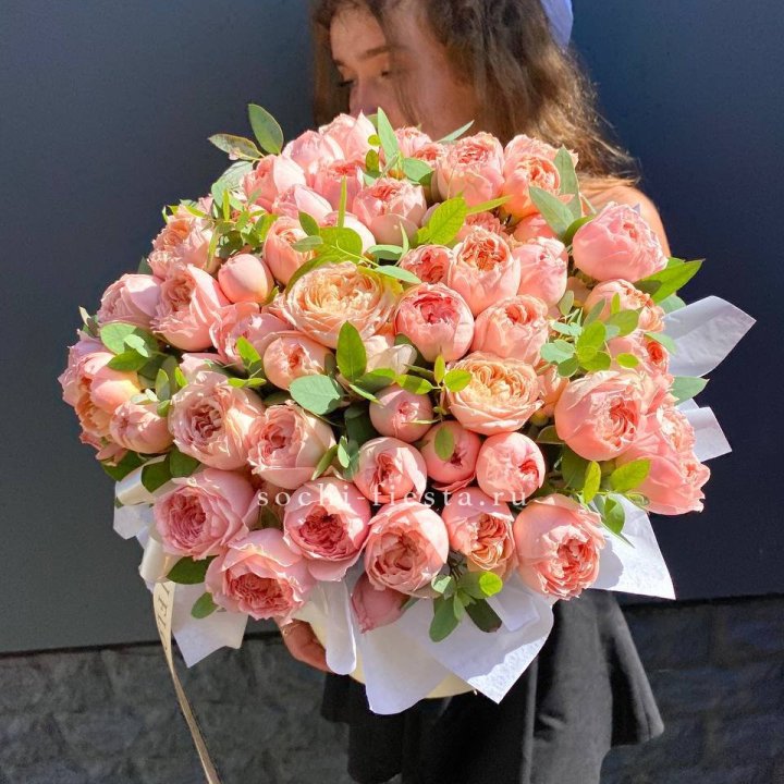 Коробка с цветами "Сиена" в Якутске