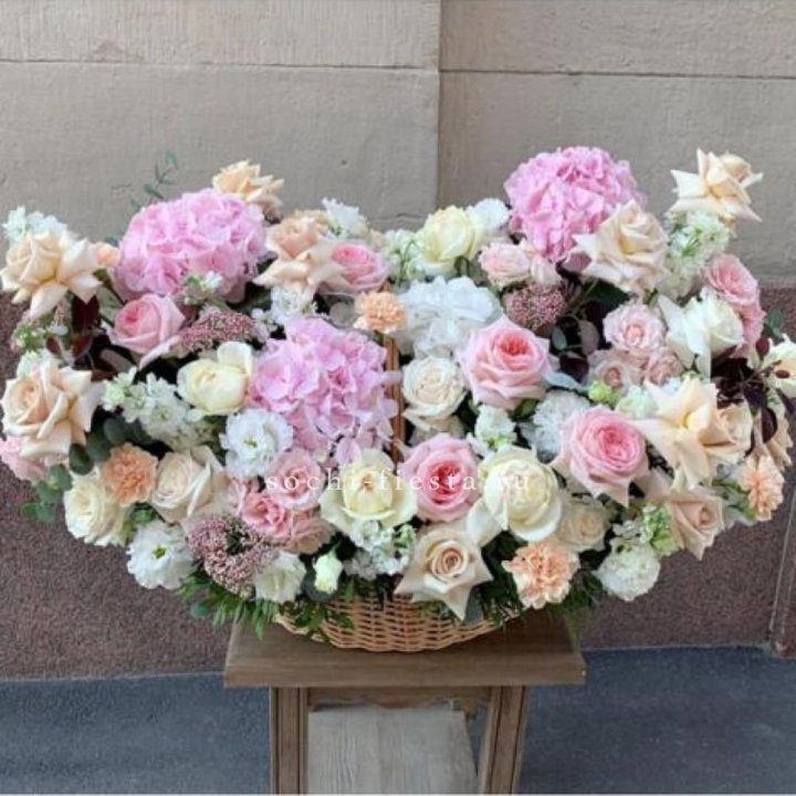 Цветочная корзина макси N2 в Якутске