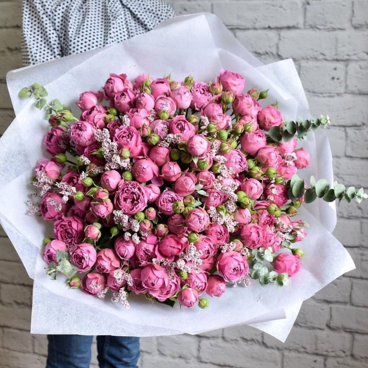 51 кустовая роза в Якутске