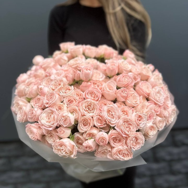 51 кустовая роза Бомбастик в Якутске