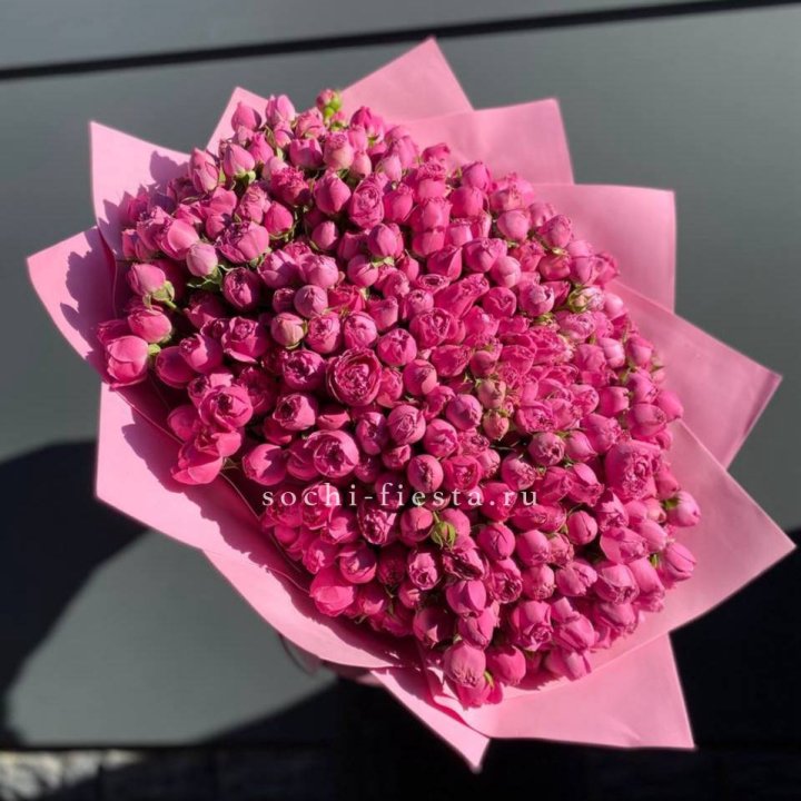 151 кустовая роза в Якутске