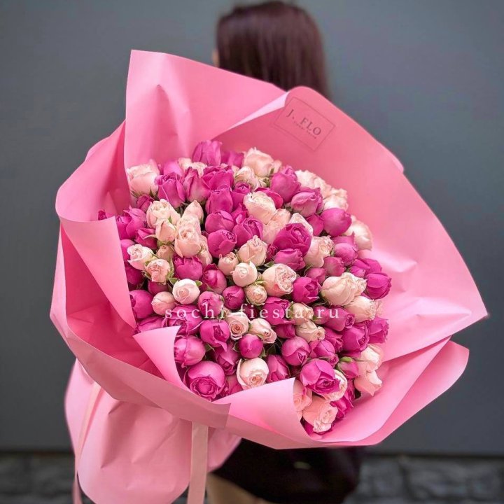 51 кустовая роза  в Якутске