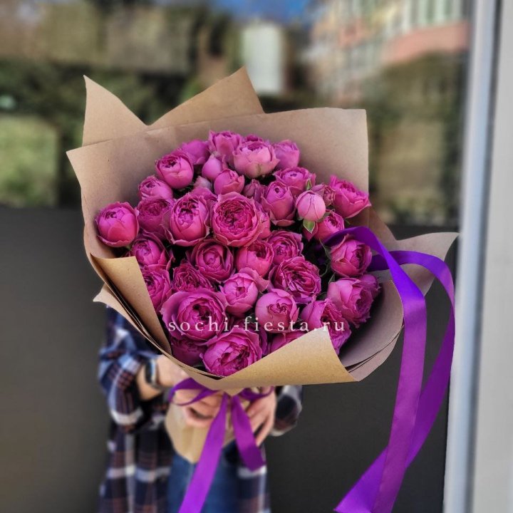 Букет с Мисти бабблс  в Якутске