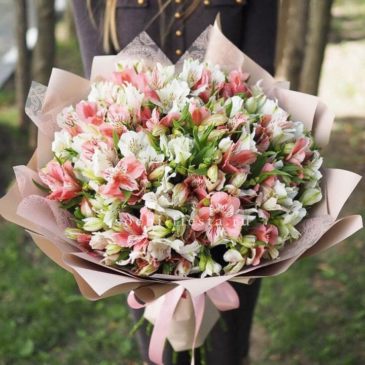 Букет альстромерий "ВАУ" в Якутске