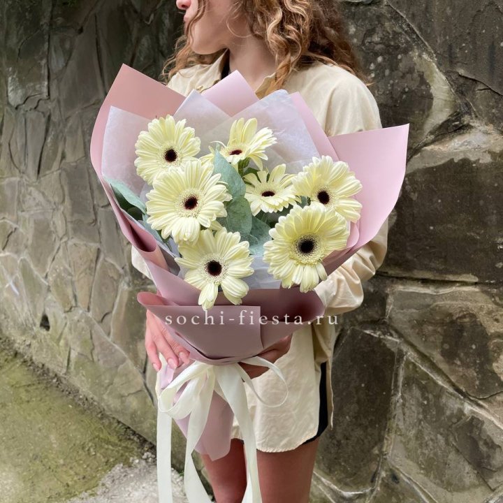 Букет голландских гербер  в Якутске