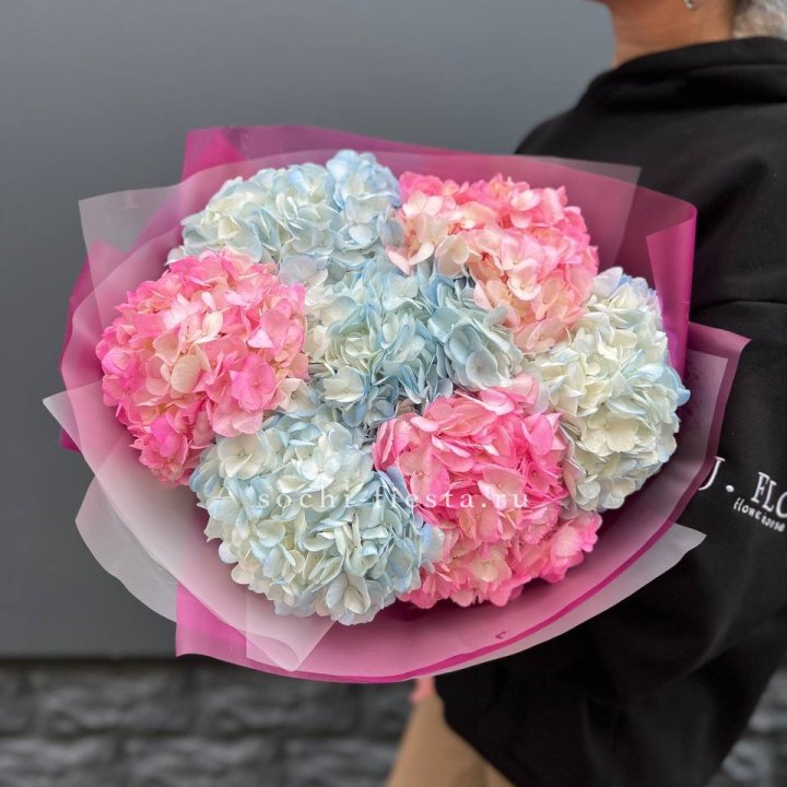 Букет гортензий "Тоника №2" в Якутске
