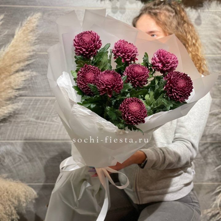 Хризантемы Бигуди в Якутске