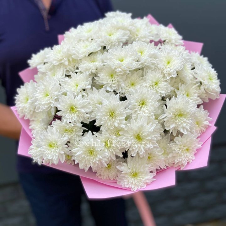  Букет 15 хризантем  в Якутске