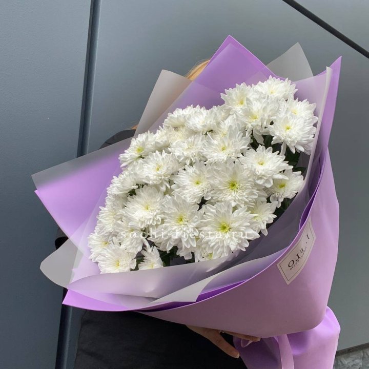  7 хризантем  в Якутске