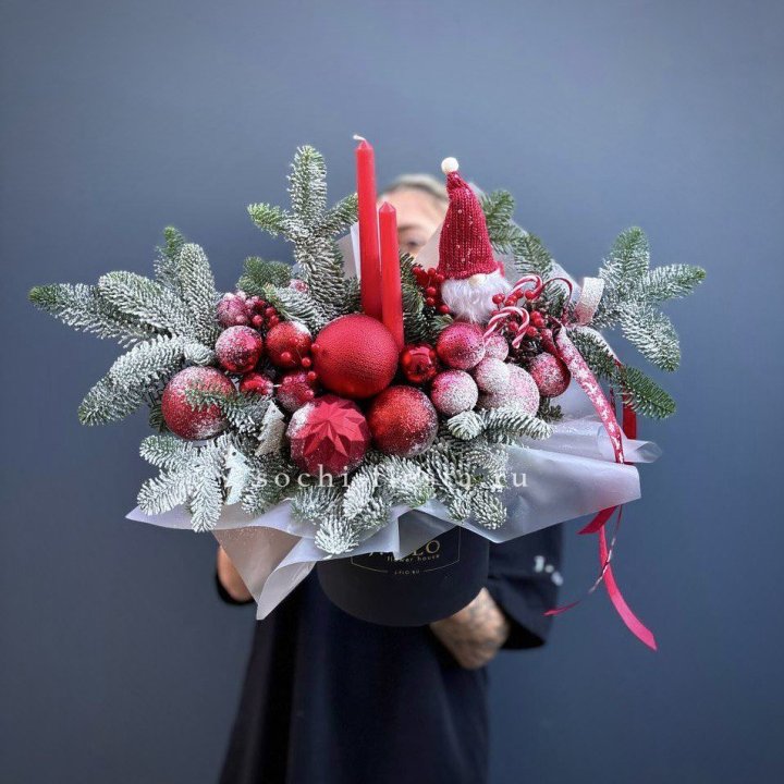 Композиция "Мери крисмас ред" в Якутске