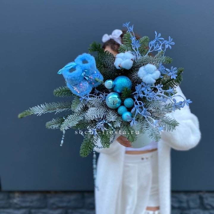 Композиция "Беби блю" в Якутске