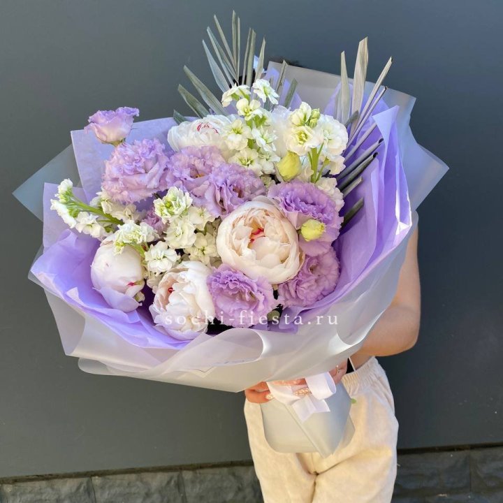  Букет "Лавандовое мороженое" в Якутске