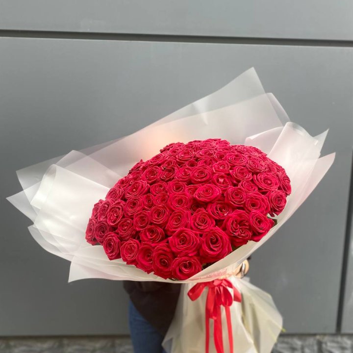 101 высокая роза в Якутске