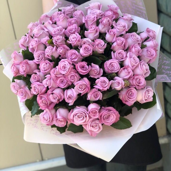 71 розовая роза "Маритим" в Якутске