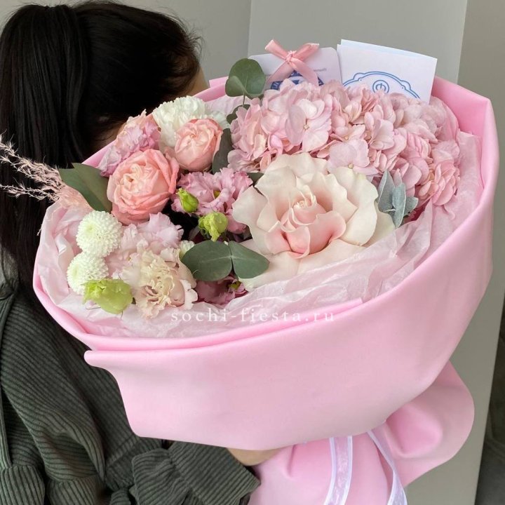 Авторский букет "Пинки" в Якутске