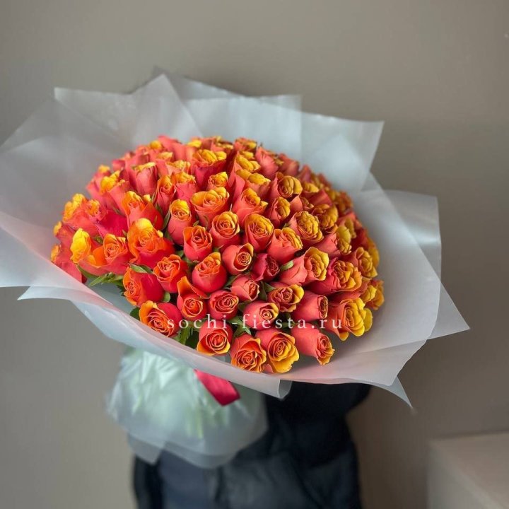 101 кенийская огненная роза  в Якутске