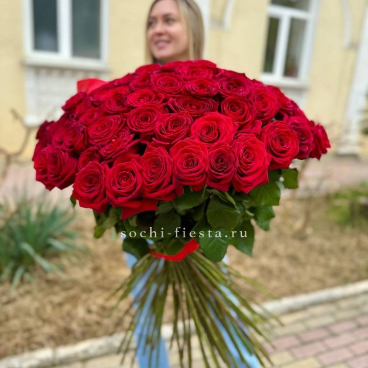 101 голландская роза в Якутске