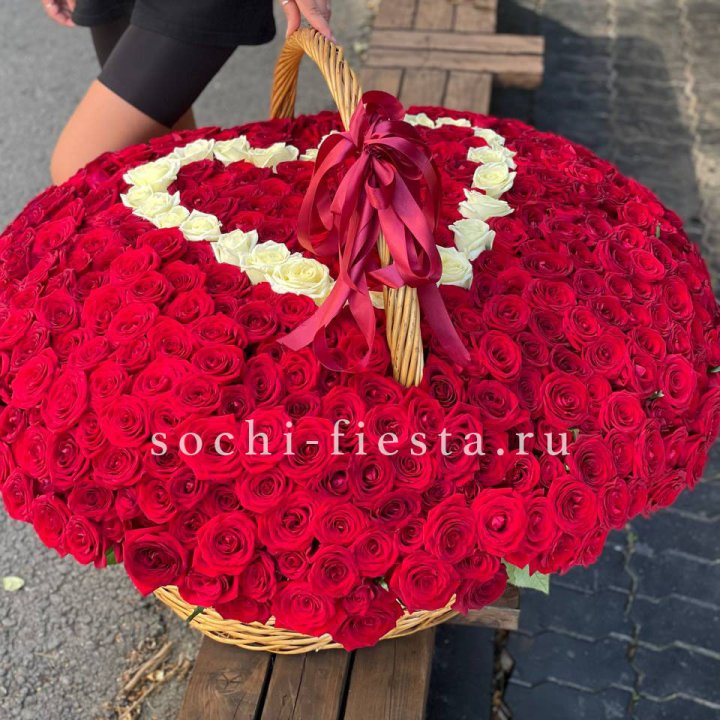 505 роз в Якутске