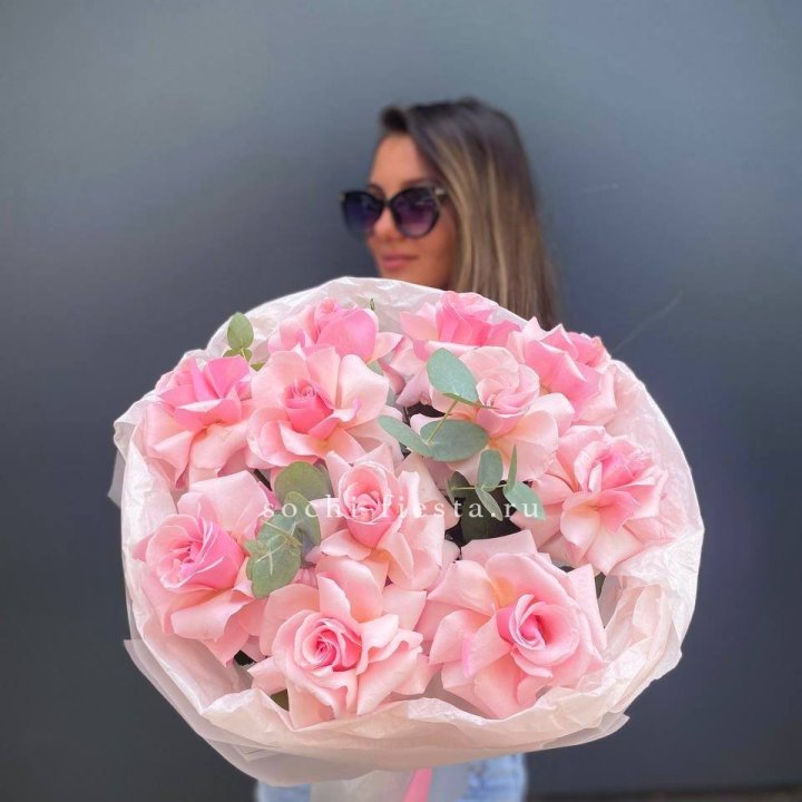 Букет роз "Минифу" в Якутске