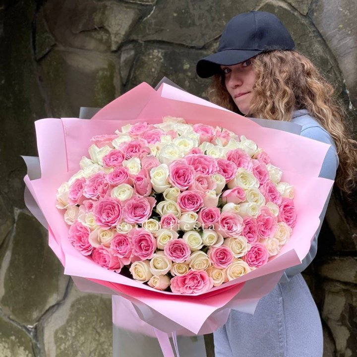 101 роза Миксбери в Якутске