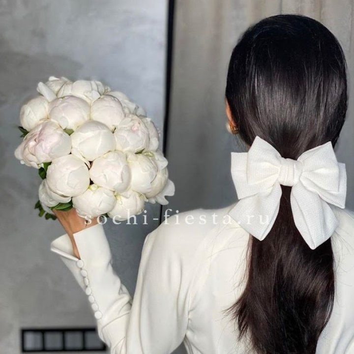 Свадебный букет пионов в Якутске