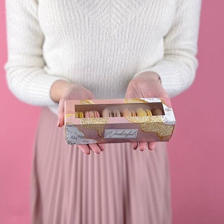 Коробка макаронс 5 шт. в Якутске