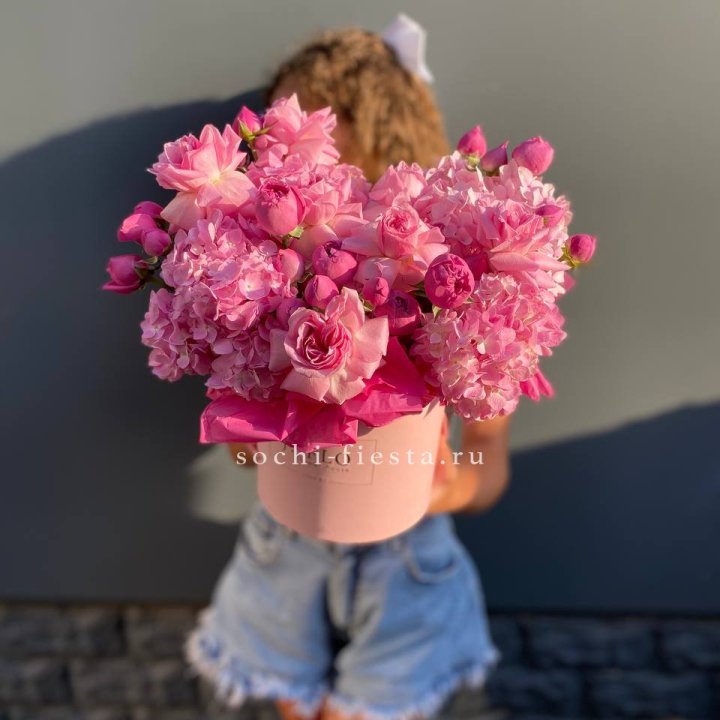 Цветочная композиция "Пасион" в Якутске