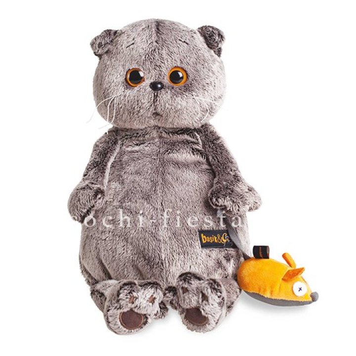 Кот Басик с мышкой в Якутске