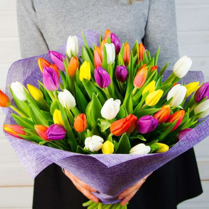 51 тюльпан "Рандом" №2 в Якутске