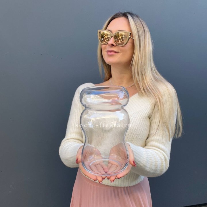 Стеклянная ваза №1 в Якутске