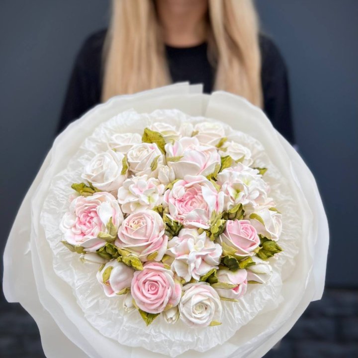 Сладкий букет из ЗЕФИРА нежный в Якутске